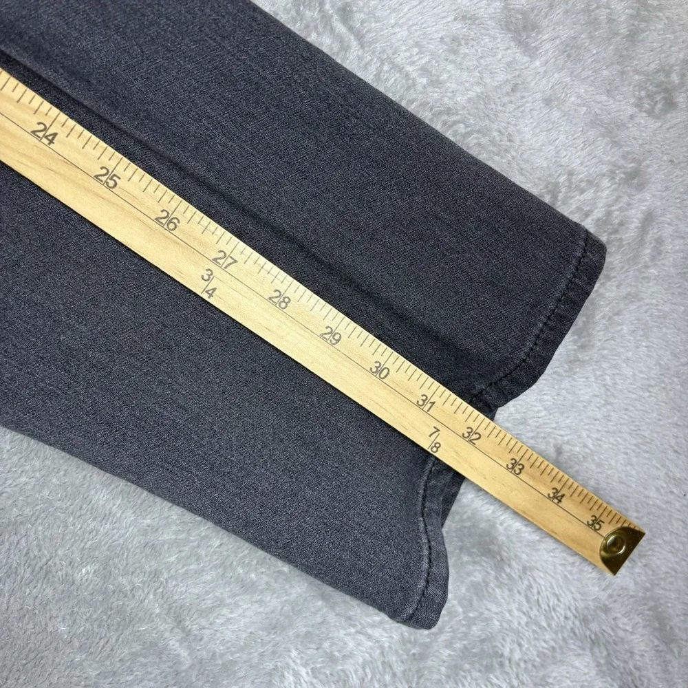 Banana Republic Travel Jean Men 36x34 (Fits 36x32)‎ Gray Slim Stretch